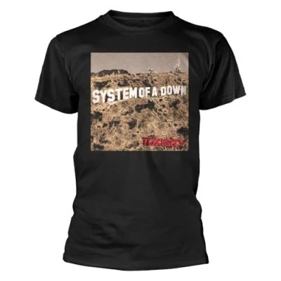 Imagen de Plastic Head Camiseta System of A Down Toxicity, Negro, XXL