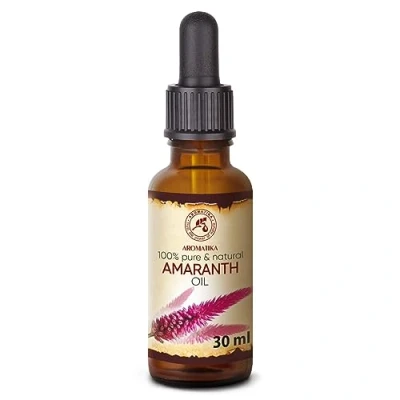 Imagen de Aceite de Amaranto 30ml Prensado en Frío 100% Puro y Natural Amarantyus Semillas Cuidado Intensivo para la Cara Cuerpo Cabello