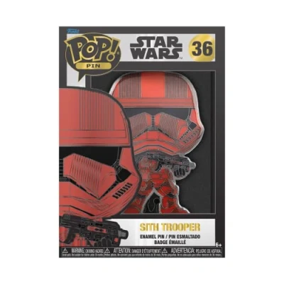 Imagen de Funko Large Pop! Enamel Pin STAR WARS: Sith Trooper Pins de Esmalte Broche Coleccionable para Mochilas Y Bolsos Idea Regalo Mercancia Oficial Movies Fans