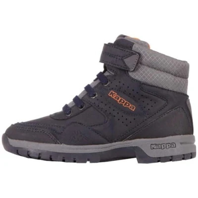 Imagen de Kappa Lithium K Unisex Kids, Zapatillas Altas, Negro (Navy/Coral), 33 EU