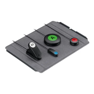 Imagen de Logitech G Adaptive Gaming Kit For Access Controller, controles personalizables de alto rendimiento diseñados para mando Adaptable consolas Xbox One, 12 botones y disparadores Negro