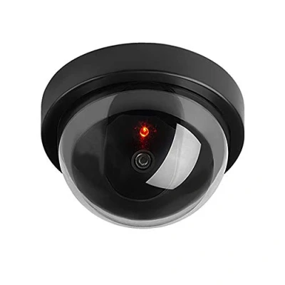 Imagen de ELEAR Falsa Seguridad Ficticia Cámara de CCTV Dummy Simulada Impermeable Parpadeante Sistema Vigilancia IR LED Exterior Interior