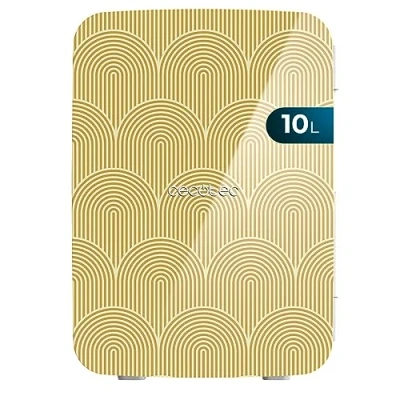 Imagen de Cecotec Mini Nevera de 10L Bolero MiniCooling Bahamas Pat 2. Funcionamiento 12V 220V, Compatible Coche y Caravanas, Función Enfriamiento Calentamiento, Rango Temperatura 7 65º, Fácil Transporte