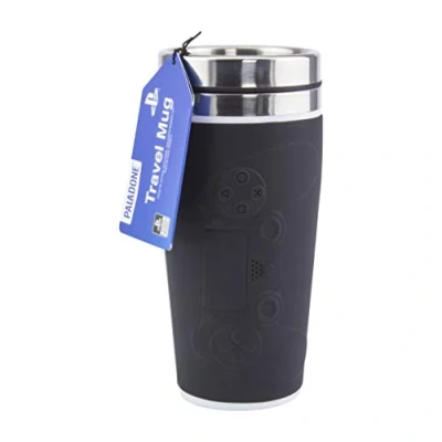 Imagen de PaladoneTaza de viaje del mando Playstation 450ml, acero inoxidable