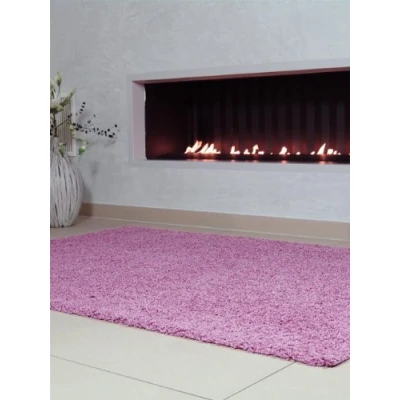 Imagen de benuta Shaggy Alfombra, Rosa, 80 x 150 cm