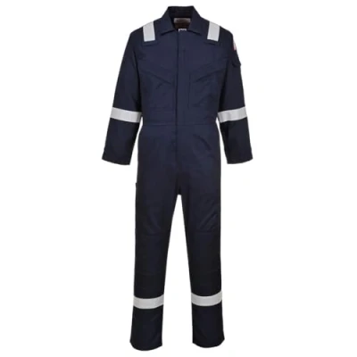 Imagen de Portwest Mono antiestático, ignífugo, superligero, 210 g, longitud de pantalón: alto, color: azul marino, talla: XL, FR21NATXL