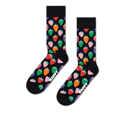 Imagen de Happy Socks Strawberry Sock Calcetines, Multicolor (Multicolour 930), 7/10 (Talla del Fabricante: 41 46) para Hombre