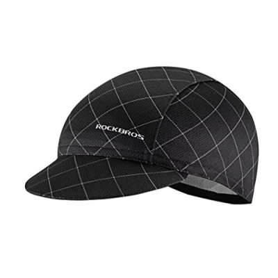 Imagen de ROCKBROS Gorra de Ciclismo Deportiva Bajo Casco Secado Rápido Protección UV para Deportes al Aire Libre, Hombres Mujeres