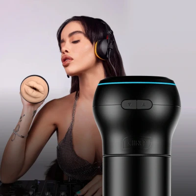 Imagen de Kiiroo Set PowerBlow + FeelVictoria June Boca Stroker