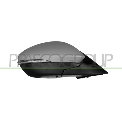 Imagen de Espejo retrovisor Prasco AA7107343 derecha imprimado eléctrico calefactable, con memoria, sensor de temperatura, abatible eléctricamente, convexo