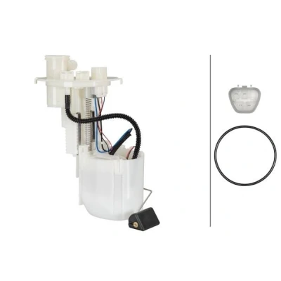 Imagen de HELLA 8TF 358 146 611 Unidad de alimentación combustible con junta, sensor nivel eléctrico