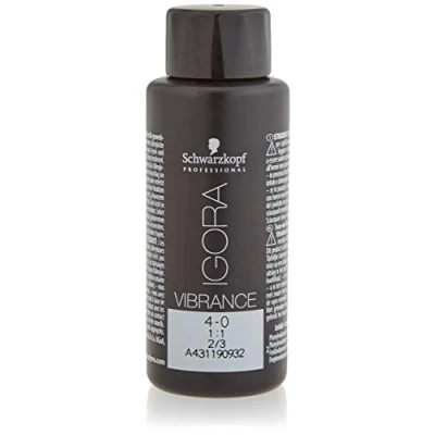 Imagen de Schwarzkopf Professional Igora Vibrance Coloración demi permanente 60 ml 4 0