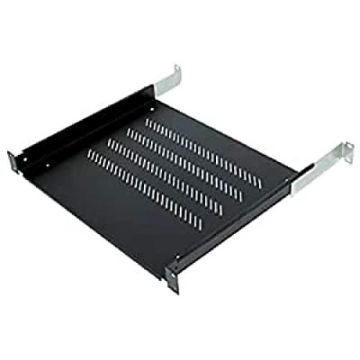 Imagen de Triton 19&quot; 1U Shelf 150 mm Plastic Black Accesorio para Rack (Negro 1U)