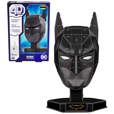 Imagen de DC 4D Build Adult Puzzle Batman Mask (Spin Master 6070176)
