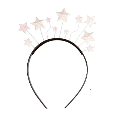 Imagen de Unique Diadema con Estrella Brillante 1 Unidad (Paquete de 1), Color iridescent (26349)