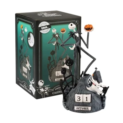 Imagen de Grupo Erik Calendario perpetuo Pesadilla antes de Navidad 3D Figuras Disney decoración sobremesa figura