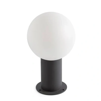 Imagen de Faro Barcelona 74433S 01 MOON Lámpara sobremuro gris oscuro H300