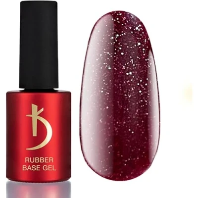 Imagen de Kodi Professional Esmalte Semipermanente Rojo Purpurina Reflectante 15ml Brillante Glitter Reflectivo Base Coat