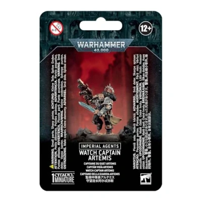 Imagen de Games Workshop Warhammer 40.000 Agentes Imperiales Deathwatch Capitán Artemis