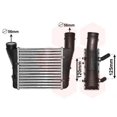 Imagen de VAN WEZEL 03004221 Intercooler AUDI: A4 B6 Berlina, Avant, A6 C5 Avant