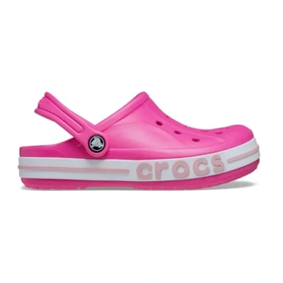 Imagen de Crocs Bayaband Clog T, Obstrucción Unisex niños, Electric Pink Petal Pink, 10 UK