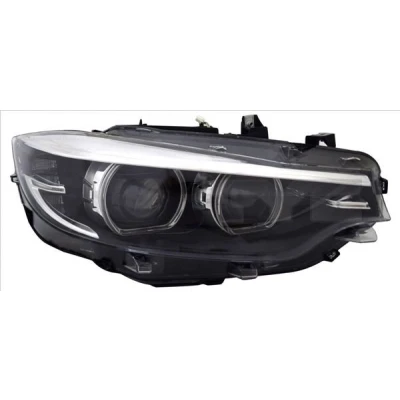 Imagen de TYC 20 16747 16 9 Faros derecha LED con luz diurna para circulación por la LED, electromotor BMW: 4 Coupé, Cabrio, Gran Coupe