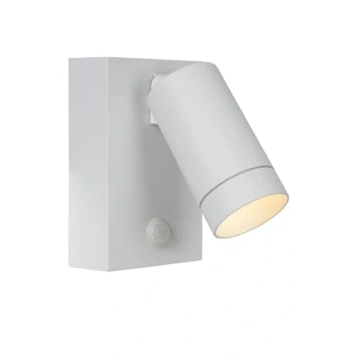 Imagen de Lucide Foco de pared exterior Taylor Sensor, 1 luz blanco