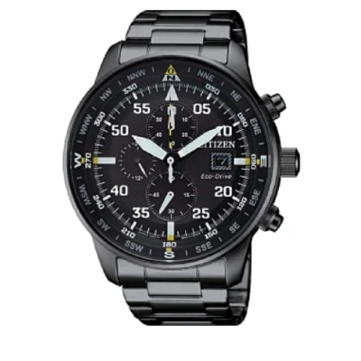 Imagen de Citizen Reloj Cronógrafo para Hombre de Cuarzo con Correa en Acero Inoxidable CA0695 84E