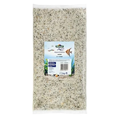 Imagen de Dehner Grava para Acuario, Grano 2 4 mm, 5 kg, Color Blanco