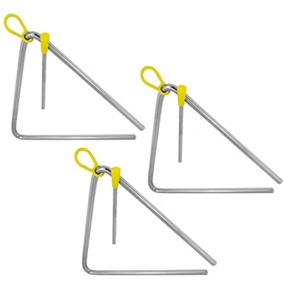 Imagen de Tiger Pack de 3 Triángulo Instrumento con Baqueta