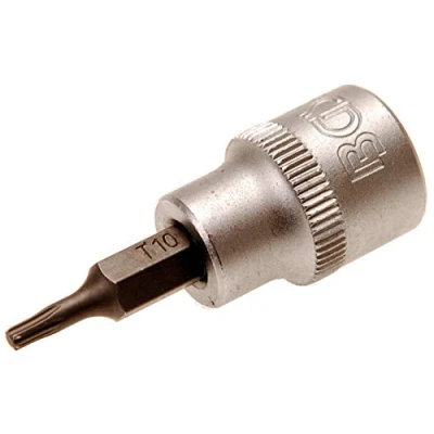 Imagen de BGS 2760 Punta de vaso entrada 10 mm (3/8&quot;) perfil en T (para Torx) T10