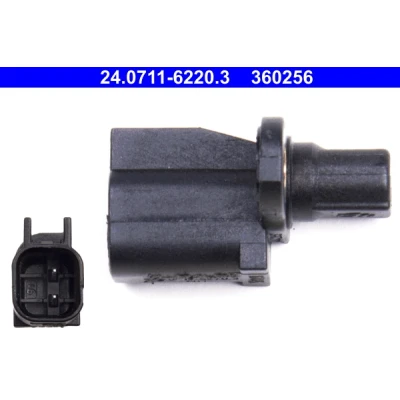 Imagen de ATE 24.0711 6220.3 Sensor de ABS sin cable FORD: Tourneo Connect, Focus 2, 2 Limousine, MAZDA: 3 Hatchback, 5, VOLVO: V50, S40 II, C30