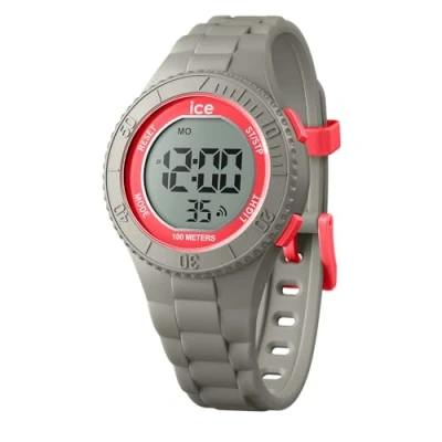Imagen de Ice WATCH Digit Dusty Coral Reloj Gris para Niño (Unisex) con Correa de Polyamide 021623 (Small)