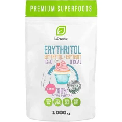 Imagen de Eritritol 1 kg Edulcorante 100% natural Vegano granulado Alternativa al azúcar Apto para diabéticos