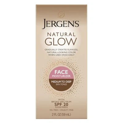 Imagen de Jergens Natural Glow Healthy Complexion Daily Facial Moisturizer For Medium to Tan Spf 2 60 ml