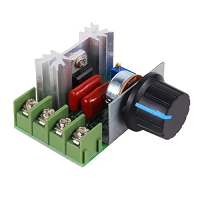 Imagen de TOPINCN Regulador De Velocidad Temperatura Variador Voltaje Motor Ajustable Ca 50 220V 2000W