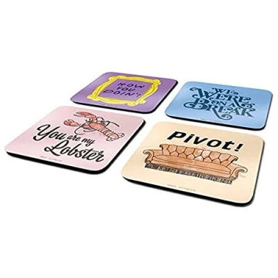 Imagen de Friends Zitate Unisex Posavasos Standard, Corcho,