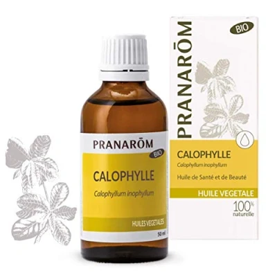 Imagen de PRANAROM Calófilo Aceite Vegetal 100% Bio Calophyllum Inophyllum Obtenido por Primera Presión en Frío del Fruto 50ml