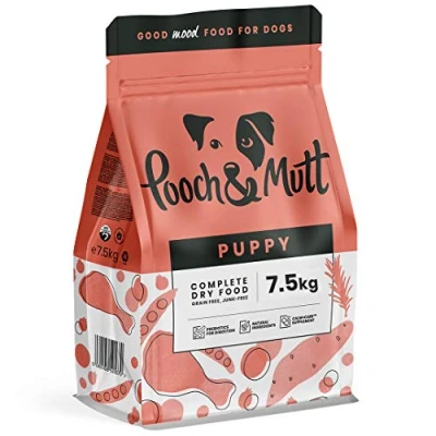 Imagen de Pooch &amp; Mutt Alimento seco Completo para Cachorros (sin Granos), Mezcla de Pollo y superalimentos, 7,5 kg