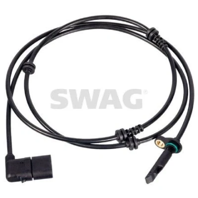 Imagen de SWAG 33 10 0297 Sensor de ABS Eje delantero, derecha 1524 MERCEDES BENZ: Clase C Berlina, Coupé