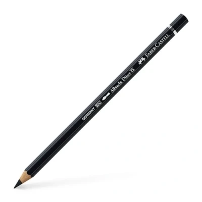 Imagen de Faber Castell Albrecht Dürer Artists acuarela Negro 199, Lápiz Individual, No, 3.8 mm