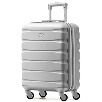 Imagen de Flight Knight Maleta Rigida Ligera de 4 Ruedas, Equipaje Mano Aprobado para Mas 60 Aerolineas como easyJet, Jet2 y Tamano Maximo Ryanair (Priority) 55x40x20cm