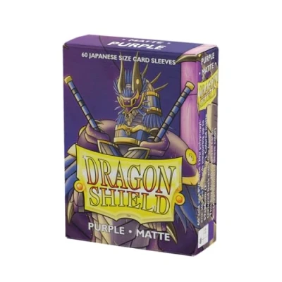 Imagen de Dragon Shield ART11109 Japanese Size Sleeves 60pk, Matte Purple