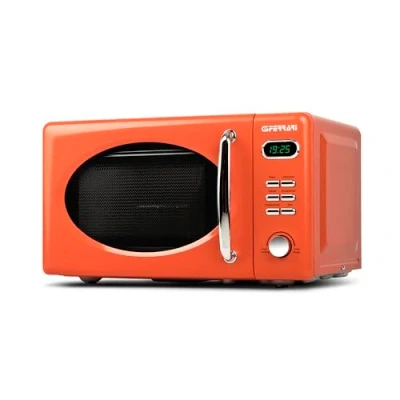 Imagen de G3 Ferrari G10155 &quot;Sapormio Vintage&quot; Horno de microondas combinado, 1150 W, 20 litros, 8 programas, Naranja