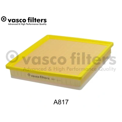 Imagen de DAVID VASCO A817 filtro de aire 58 282 297 rectangular Cartucho filtrante con previo OPEL: Vivaro A Combi, Furgón