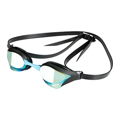 Imagen de arena Cobra Core Swipe Mirror Gafas de Natación Competición Unisex para Adultos, con Lentes Espejo Curvadas, Antivaho, Protección UV, 5 Puentes Nasales Intercambiables