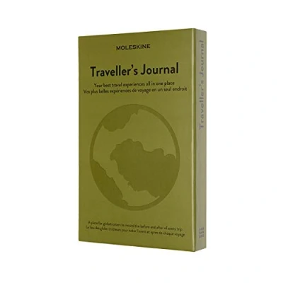 Imagen de Moleskine Travel Journal, Theme Notebook Hardcover to Organise and Remember Your Travels Large Size 13 x 21 cm 400 Pages