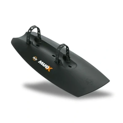 Imagen de SKS Germany MUD X Tubo Inferior tamaños de Rueda (Guardabarros Ligero con Almohadilla Espuma Goma, se Adapta a Todos los Cuadros comunes) MTB, Unisex, Black, One Size