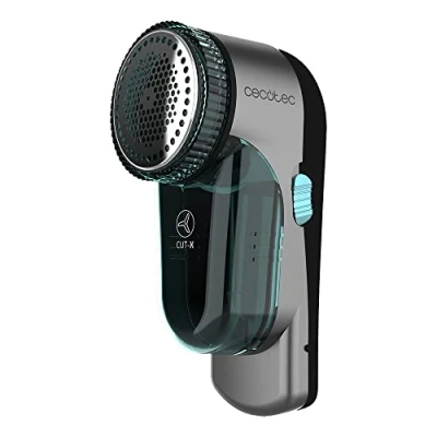 Imagen de Cecotec Quitapelusas Recargable Cut X 4500 Textile. 45 Minutos de Autonomía, Rejilla en 3 Tamaños, Sistema Seguridad, 8800 RPM, Cabezal Regulable y Cepillo Limpieza, Ergonómico