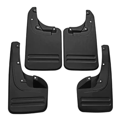Imagen de JIOWAX 4 Piezas Guardabarros de Coche para Toyota Hilux Vigo 4WD 2006 2007 2008 2009 2010 2014, Faldillas Delantero y Trasero, Cubierta Rueda Aletas Barro Protectores Salpicaduras